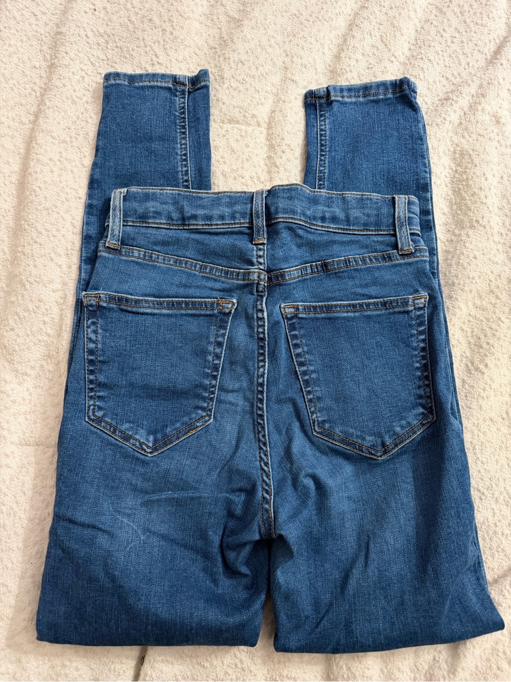 Top Shop Skinny high waisted stretch jeans Jamie